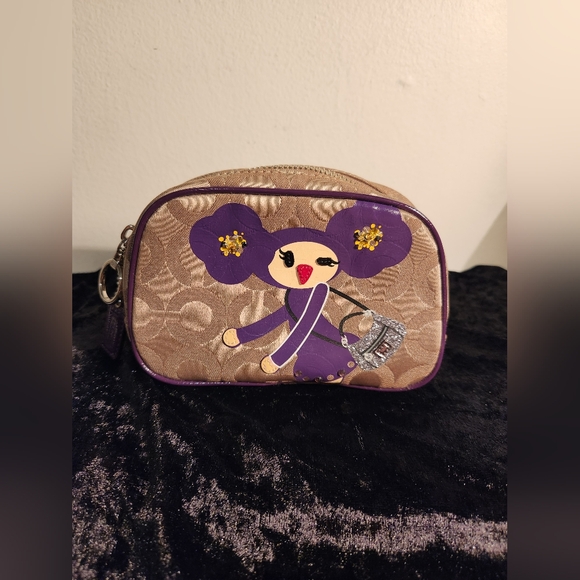Coach Handbags - Coach Poppy Chan Violette Makeup Bag